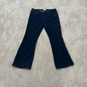 LILA RYAN Dark Blue Flare Jeans